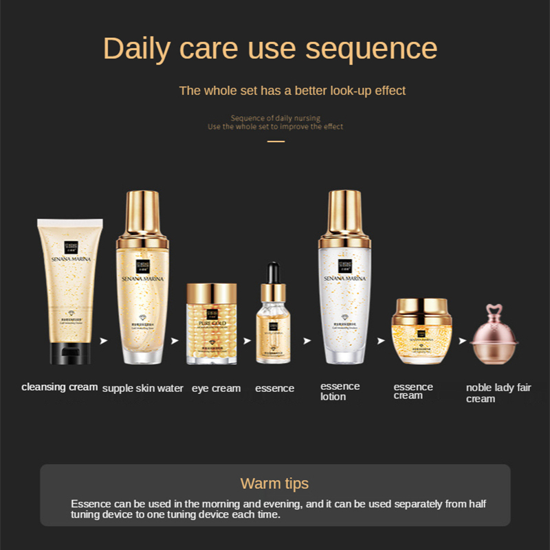 Conjunto de cuidados com a pel - Luxury Skincare Kit avaliação e preço