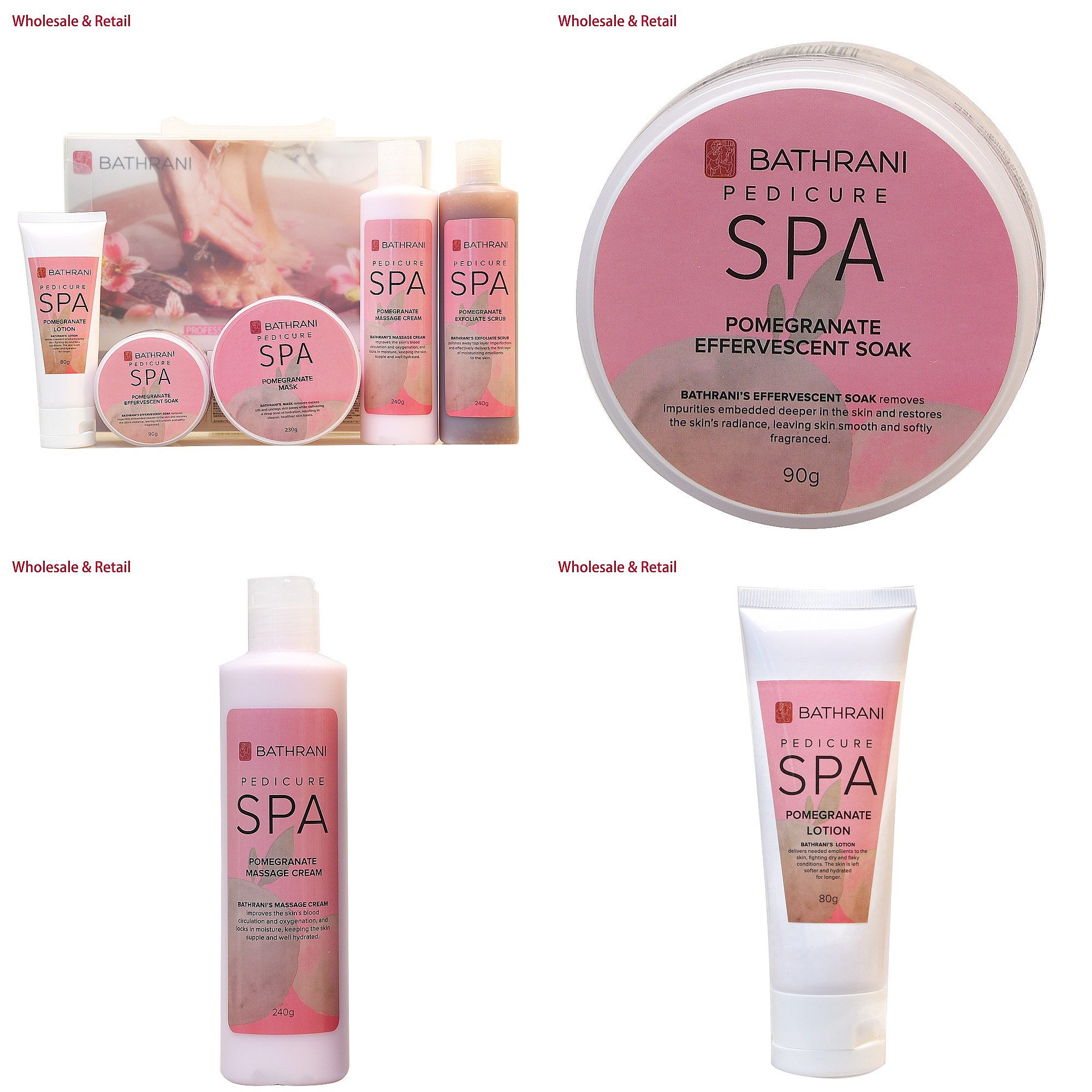 Kit de Pedicure Spa, Sistema d - Luxury Skincare Kit avaliação e preço