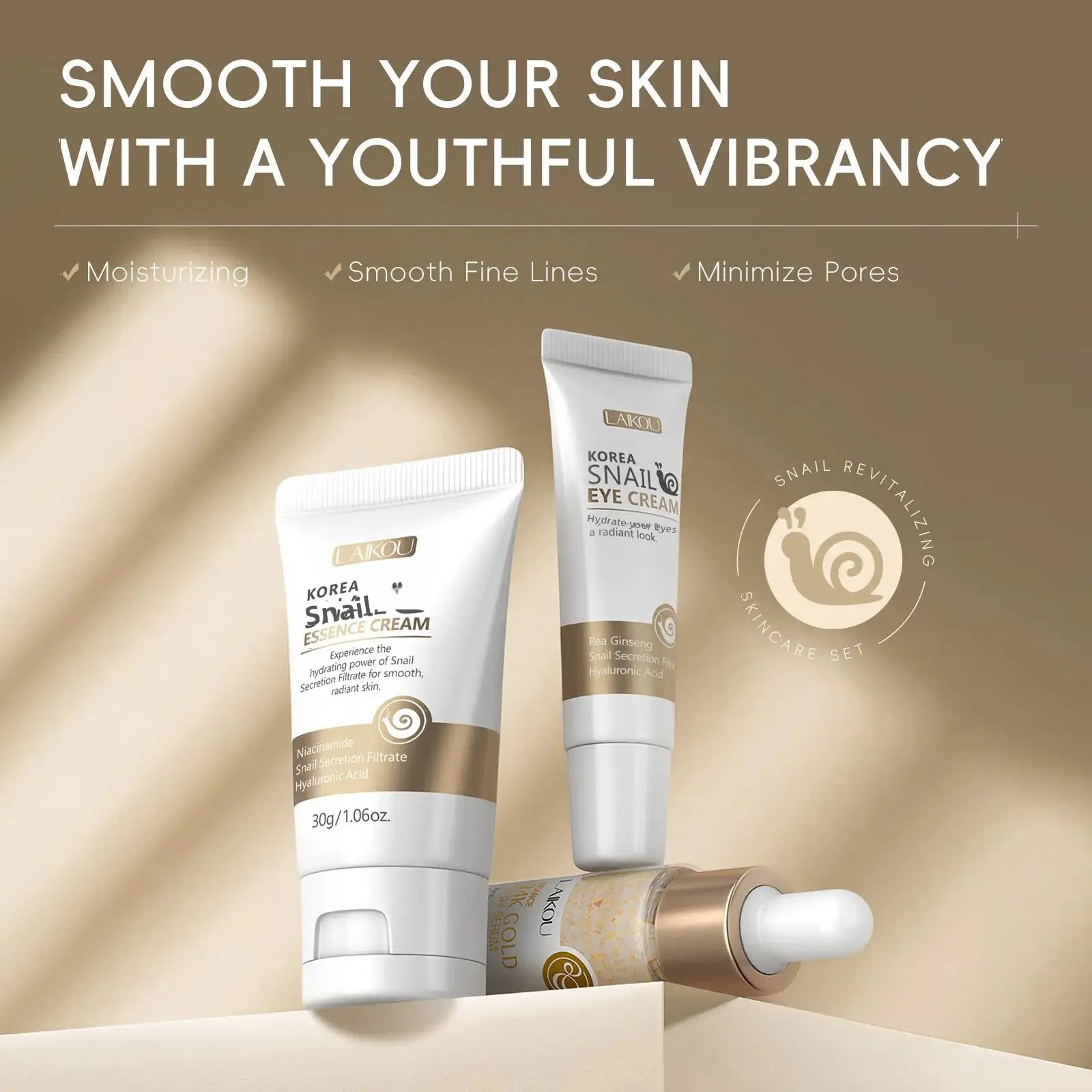24k ouro caracol reparação sor - Luxury Skincare For Women avaliação e preço
