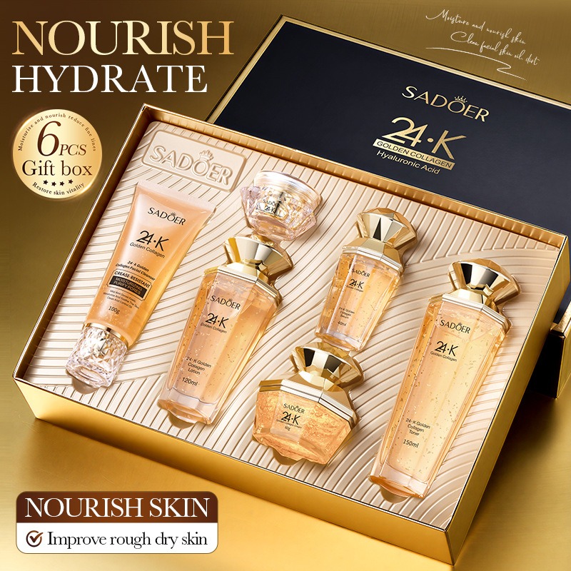 Conjunto de Cuidados com a Pel - Luxury Skincare Kit avaliação e preço